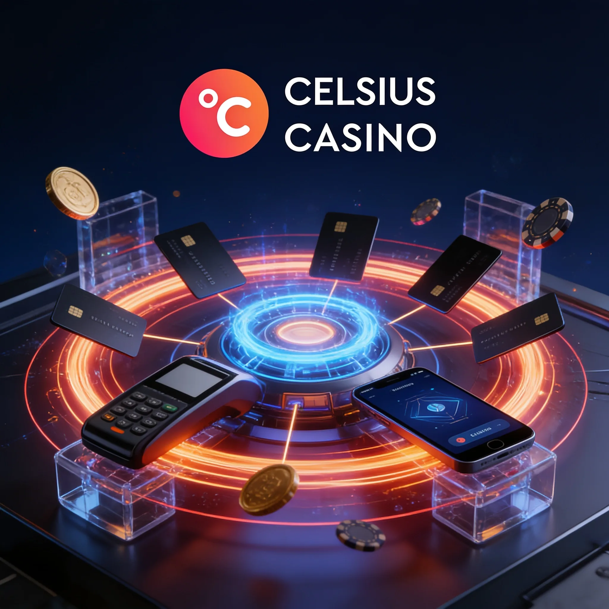 Caisse Celsius affichée sur plusieurs appareils